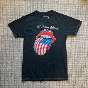 Urban Outfitters The Rolling Stones American Flag Lips Tee 💋🇺🇸